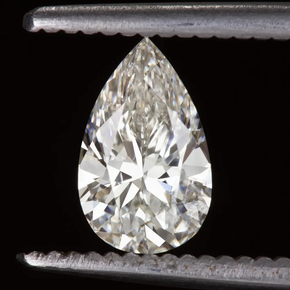 1.07ct J SI2 VERY GOOD PEAR CUT DIAMOND LOOSE TEARDROP SHAPE NATURAL 1 CARAT 1ct