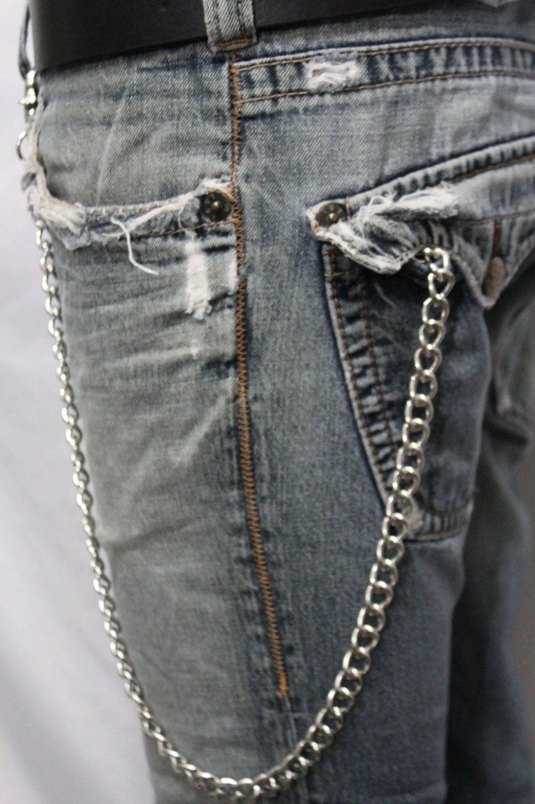 28" Round Link Wallet Chain