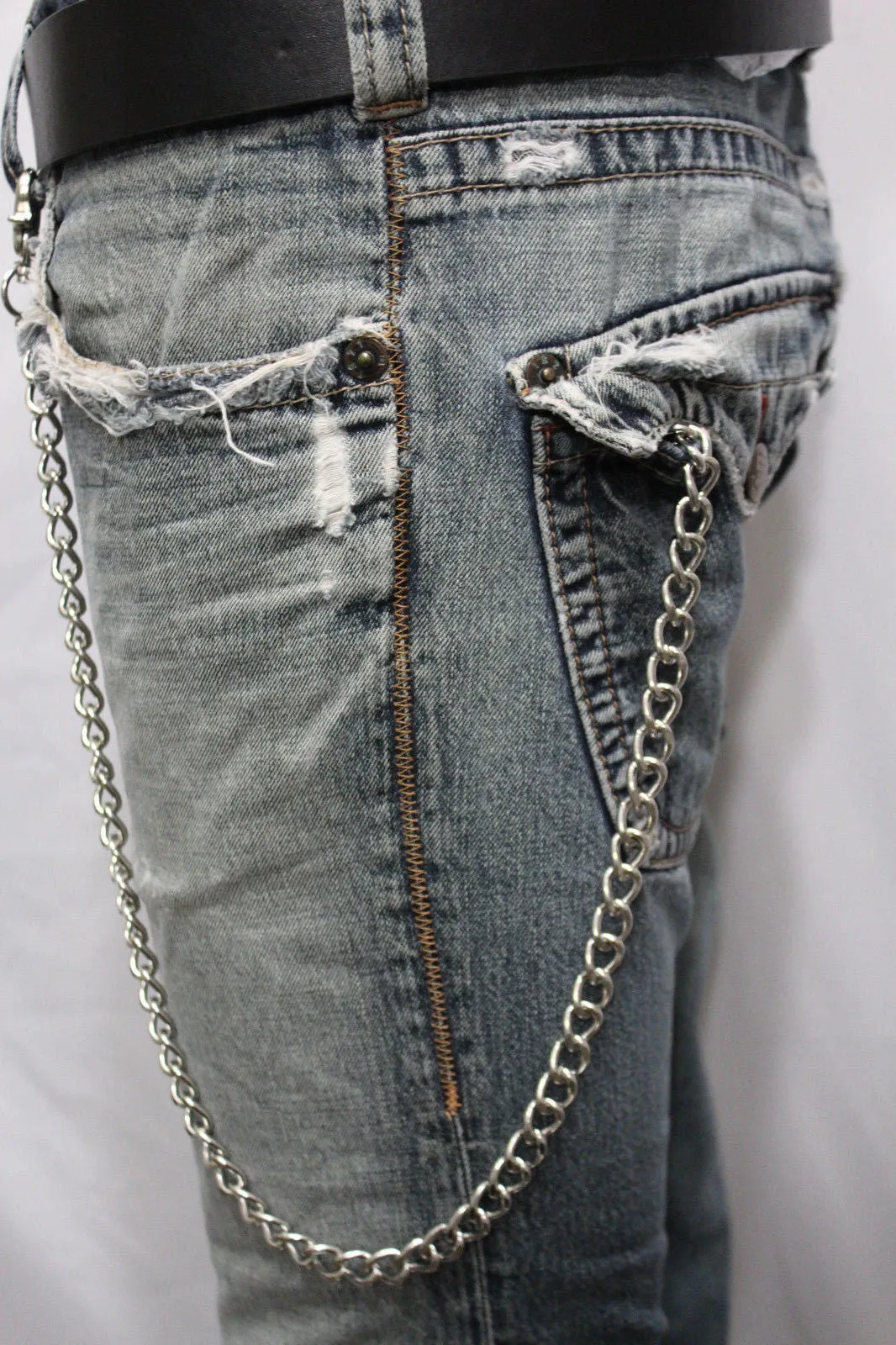 28" Round Link Wallet Chain