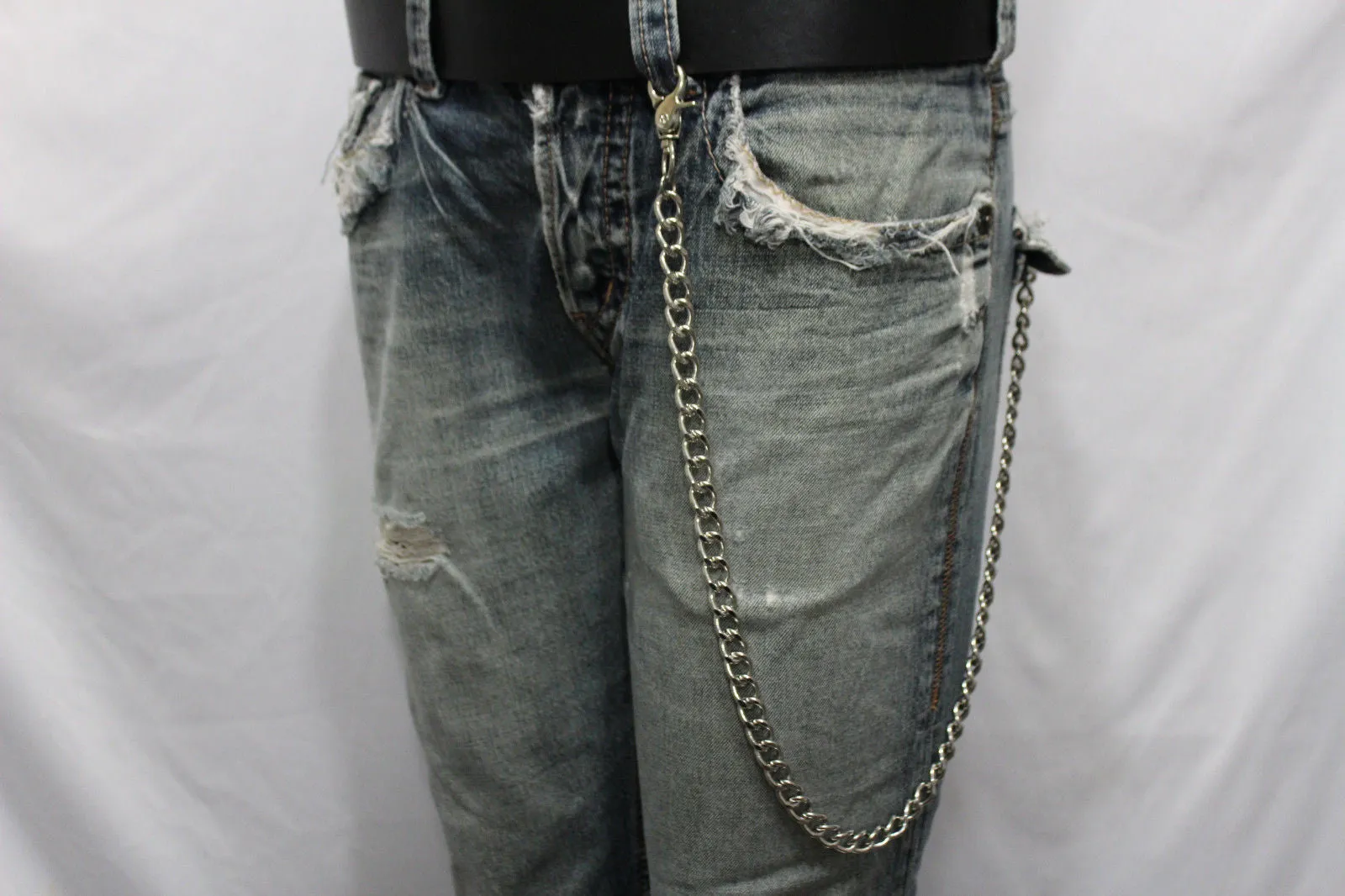 28" Round Link Wallet Chain