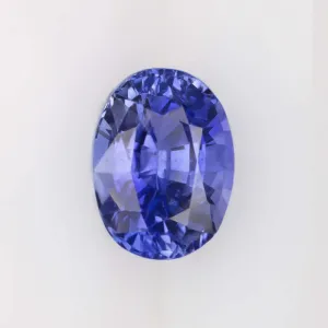 3.22ct GIA CERTIFIED OVAL CUT SAPPHIRE CEYLON CORNFLOWER BLUE NATURAL OVAL LOOSE