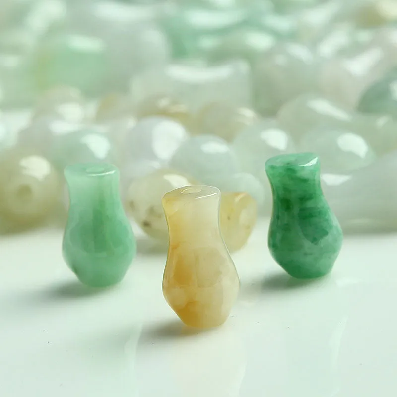 9X5X5mm Natural Jade Beads Jadeite Mixed Colors Bead WBD29