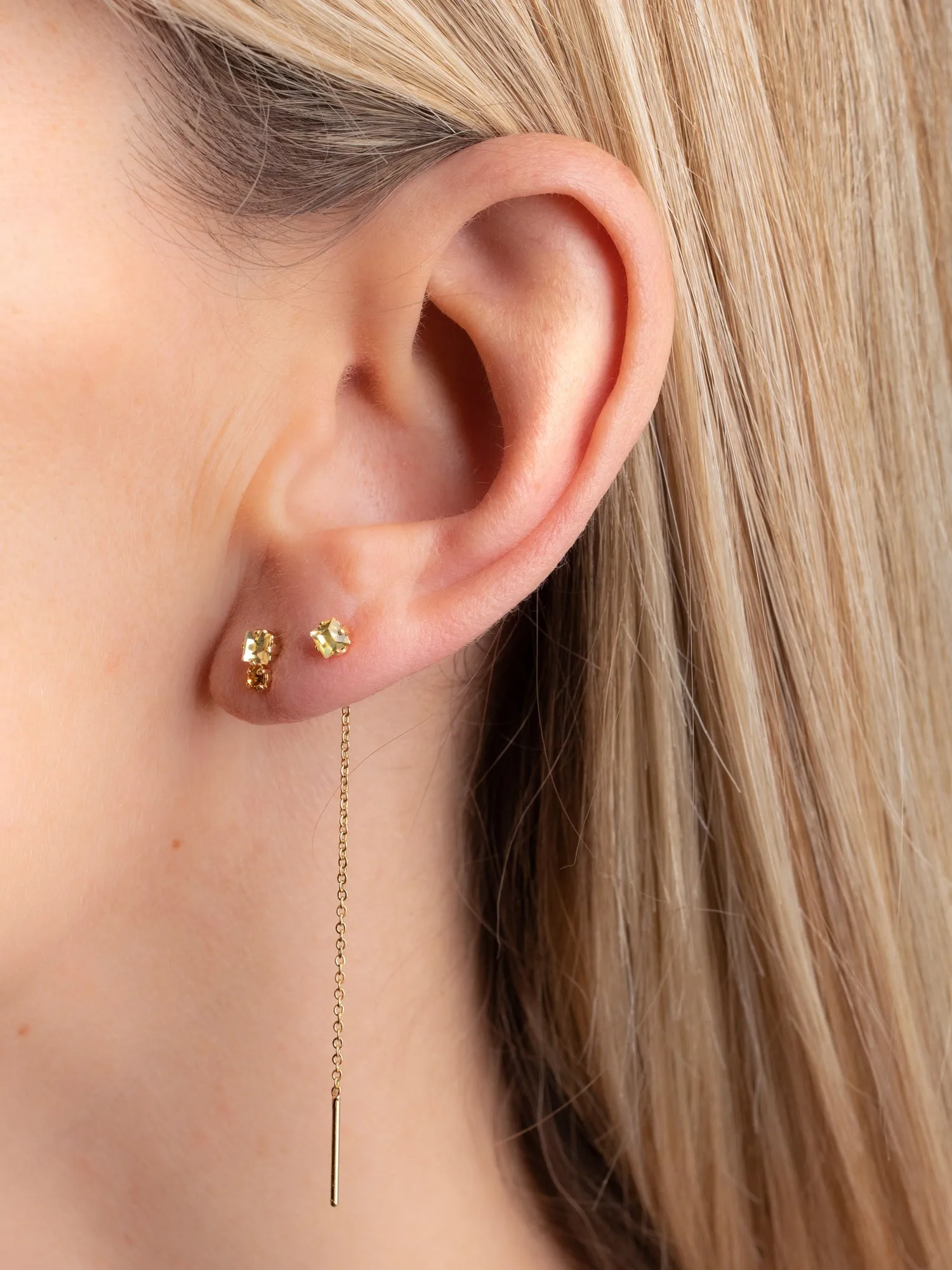 Albin Earrings Yellow