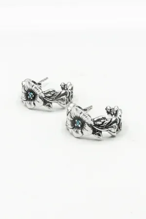 Alice Blue Topaz Earring