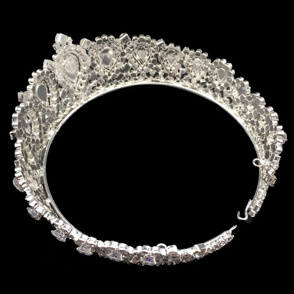 Bling Wedding Crown Diadem Tiara With Zirconia Crystal Tiaras and Crowns