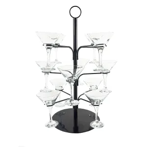 Cocktail Tree and Martini Glasses