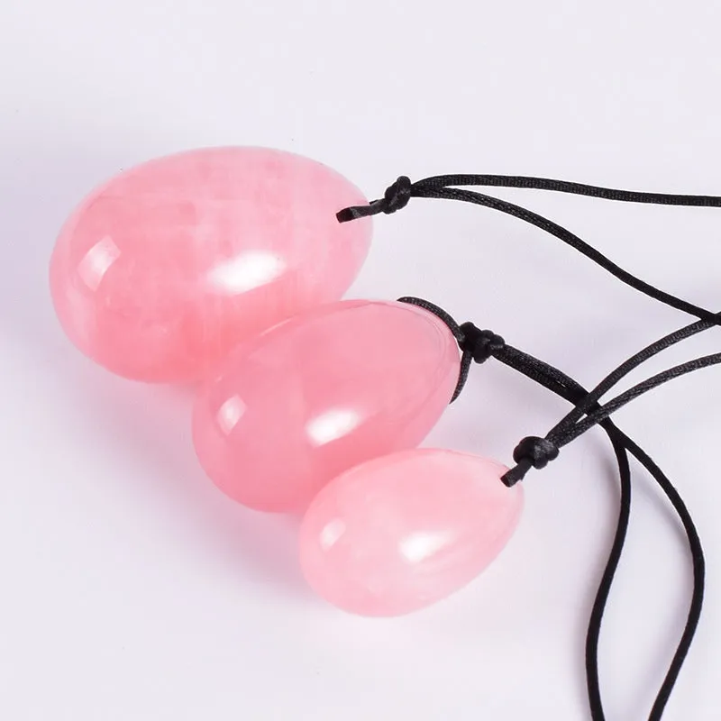 Crystal Massage Ball Egg-Shaped Craft Postpartum Exercise Training Ball Massage Stick Jade Powder