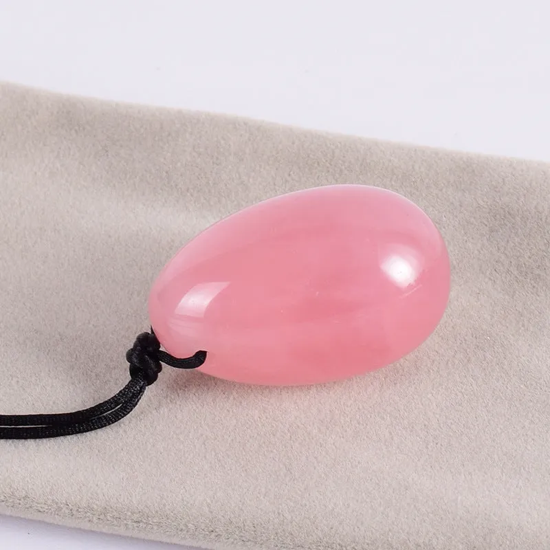 Crystal Massage Ball Egg-Shaped Craft Postpartum Exercise Training Ball Massage Stick Jade Powder