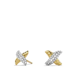 David Yurman Petite 'X' Earrings