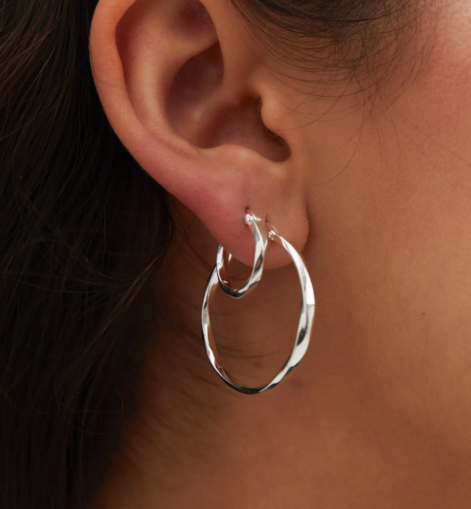 Dazzling Hoop Earrings