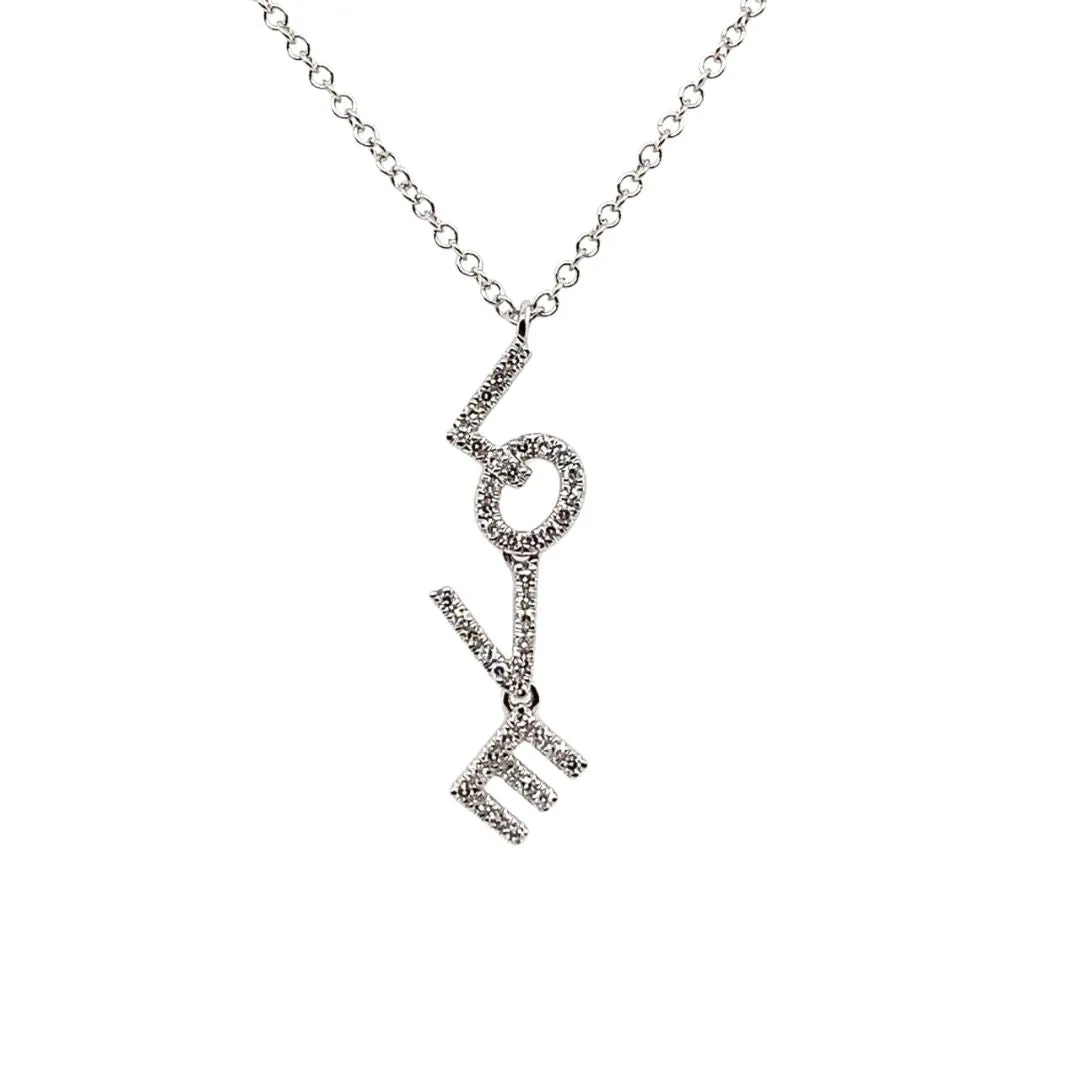 Diamond Love Necklace