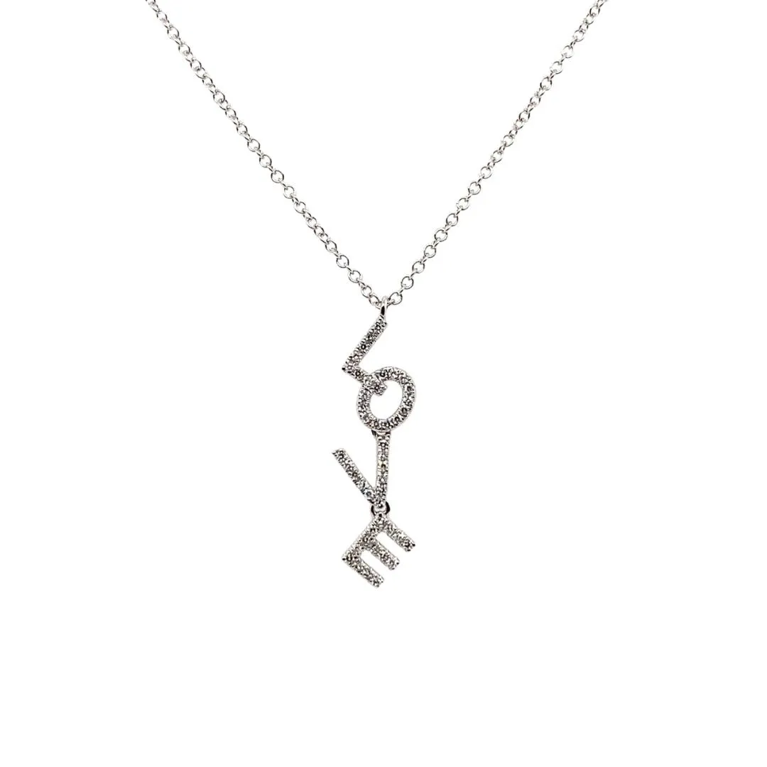 Diamond Love Necklace