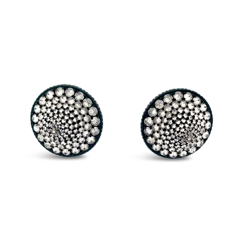 Diamond "Kiss" Estate Earrings