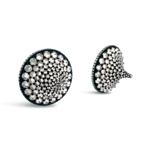 Diamond "Kiss" Estate Earrings