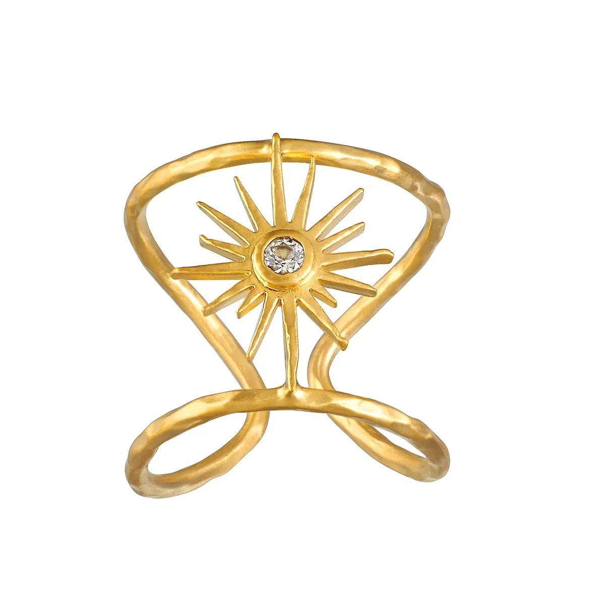 Divine Dreams Starburst Adjustable Ring