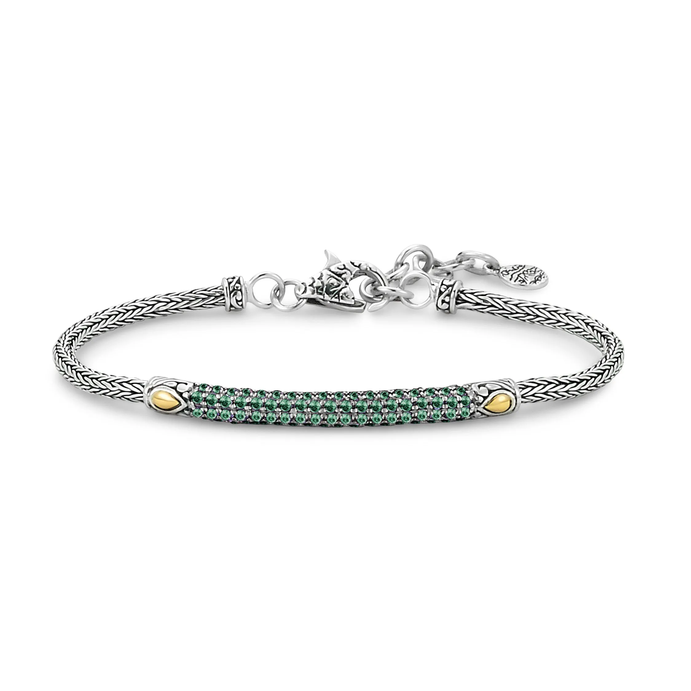 Emerald Glitter Bracelet