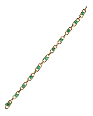 Emerald Link Bracelet