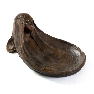 Gustav Gurschner “Symbolist Reverie” Bronze Pin Tray