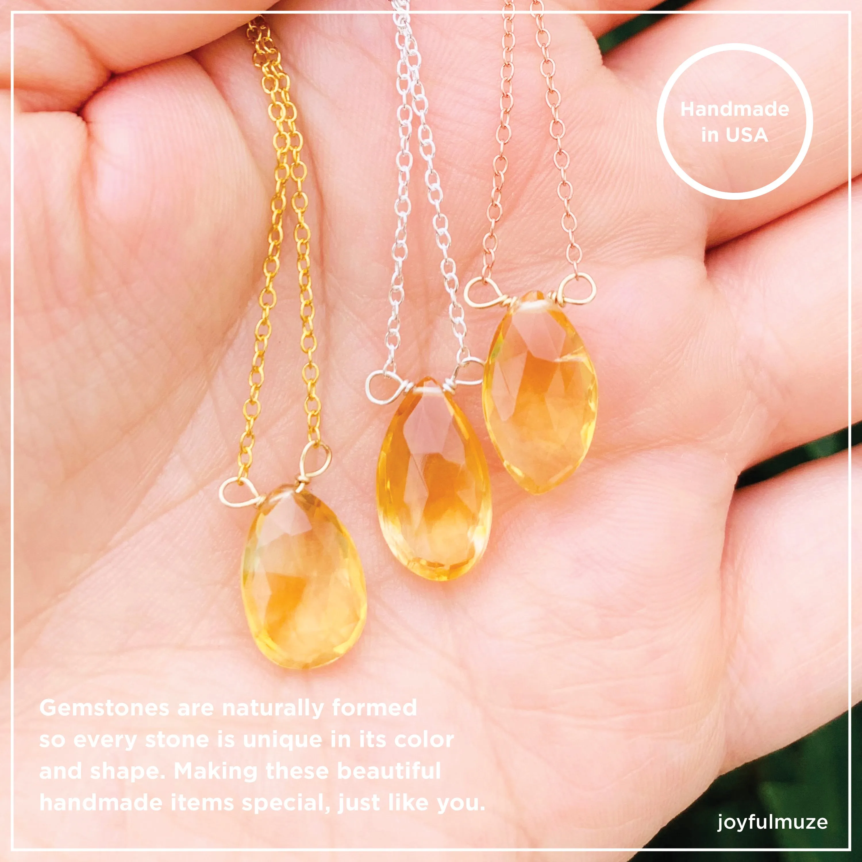 Lola Sunshine Citrine Drops