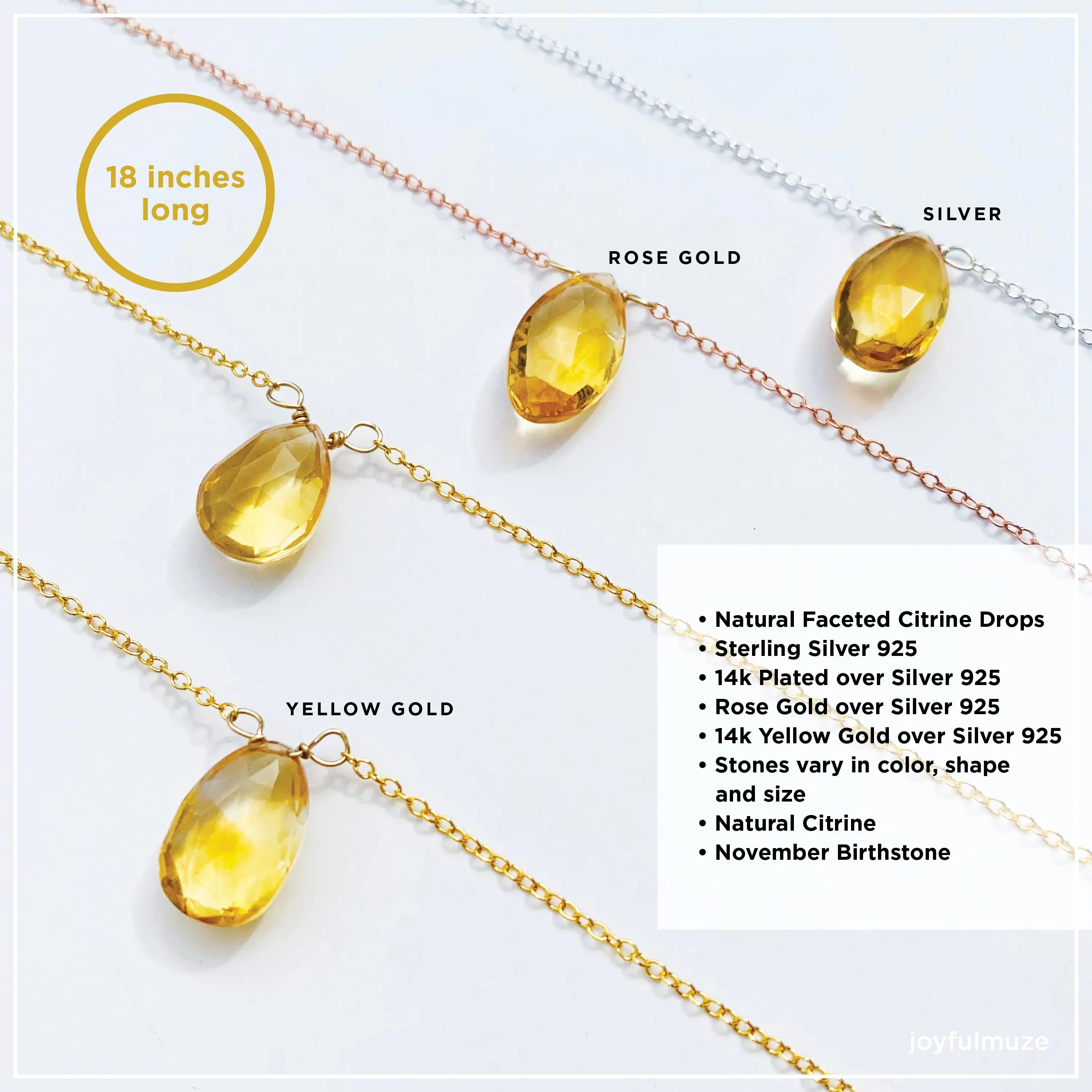 Lola Sunshine Citrine Drops