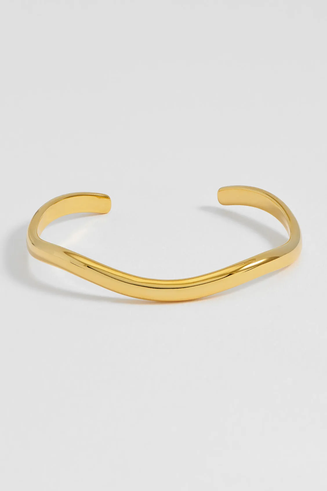 Molten Open Cuff Bangle