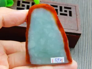 Natural Jade Jadeite Raw (41g, 57X42X7mm)