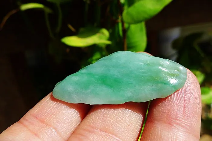 Natural Jade Rough Jadeite Raw (10.5g,4.2X2.2X0.8cm)