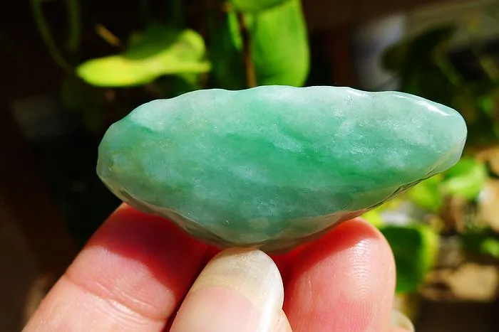 Natural Jade Rough Jadeite Raw (10.5g,4.2X2.2X0.8cm)