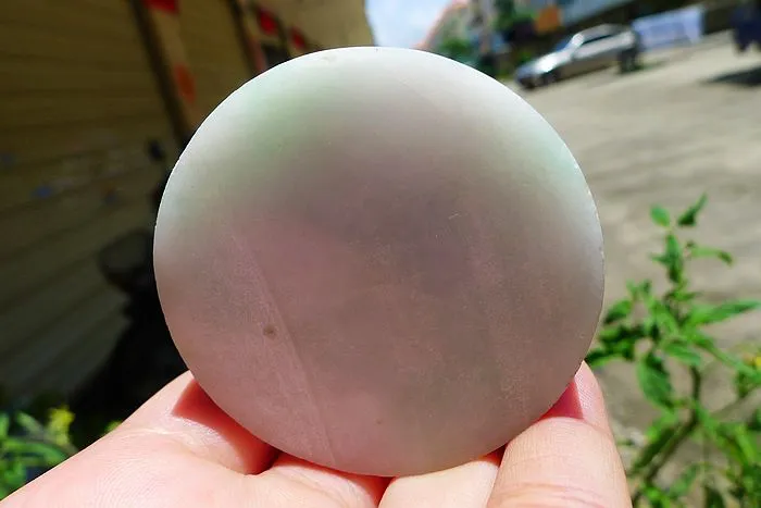 Natural Jade Rough Jadeite Raw (111g,5.3X1.45cm)