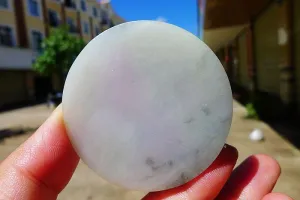 Natural Jade Rough Jadeite Raw (123g,5.2X1.7cm)