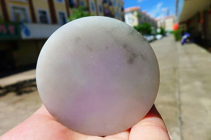 Natural Jade Rough Jadeite Raw (123g,5.2X1.7cm)