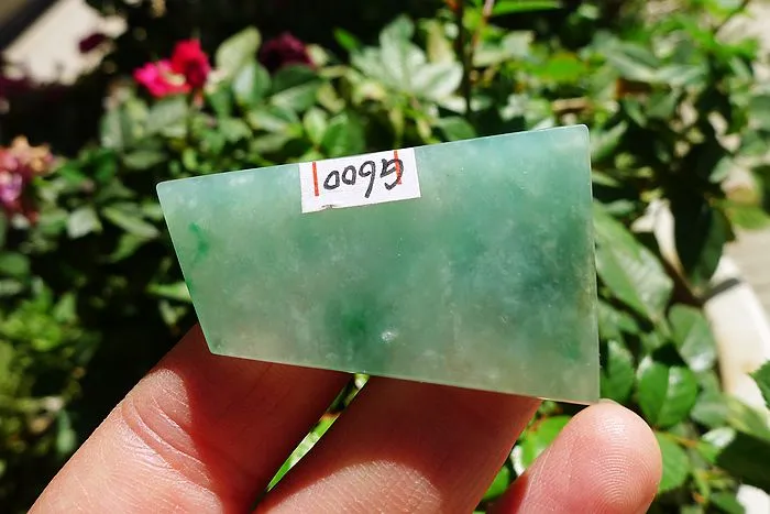 Natural Jade Rough Jadeite Raw (12.5g,4.5X2.6X0.68cm)