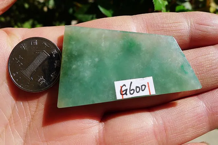 Natural Jade Rough Jadeite Raw (12.5g,4.5X2.6X0.68cm)