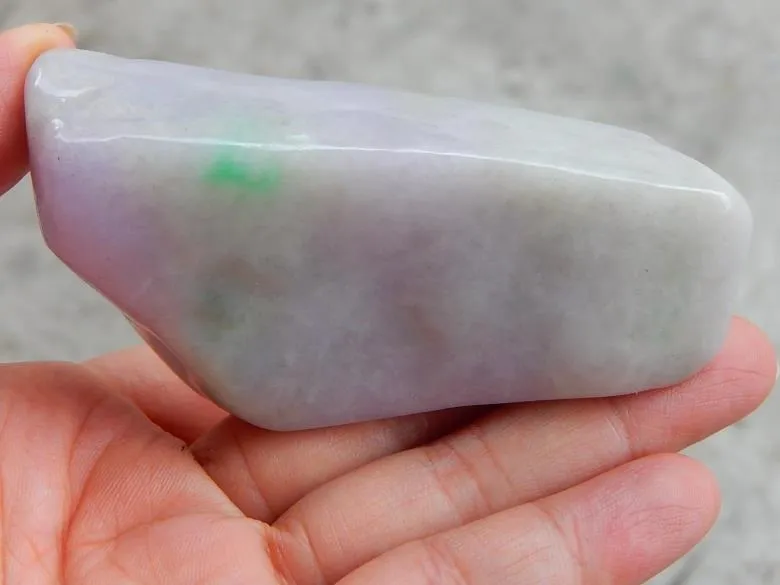 Natural Jade Rough Jadeite Raw (145g, 80X38X19.6mm)