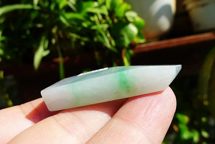 Natural Jade Rough Jadeite Raw (19g,4.8X2X0.8cm)