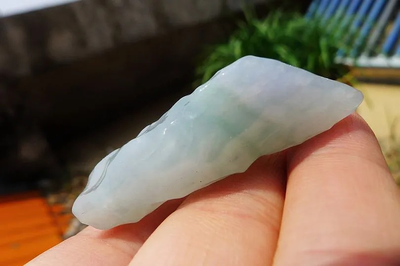 Natural Jade Rough Jadeite Raw (21g,4.2X2X1.4cm)