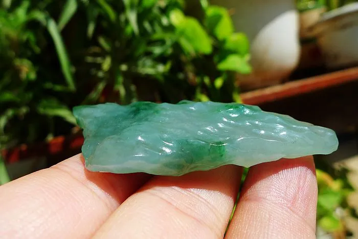 Natural Jade Rough Jadeite Raw (22g,5.7X2.5X0.8cm)