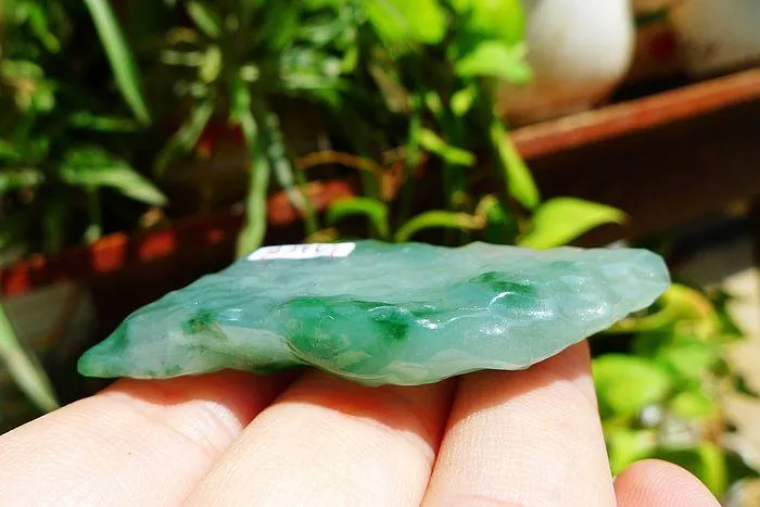 Natural Jade Rough Jadeite Raw (22g,5.7X2.5X0.8cm)