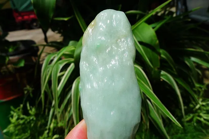 Natural Jade Rough Jadeite Raw (76g,8.3X3.3X1.5cm)