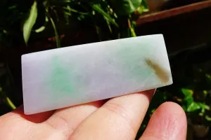 Natural Jade Rough Jadeite Raw (82g,6.5X2.4X2.4cm)