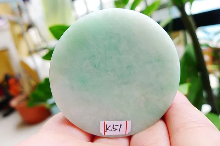 Natural Jade Rough Jadeite Raw (86g,4.9X1.37cm)