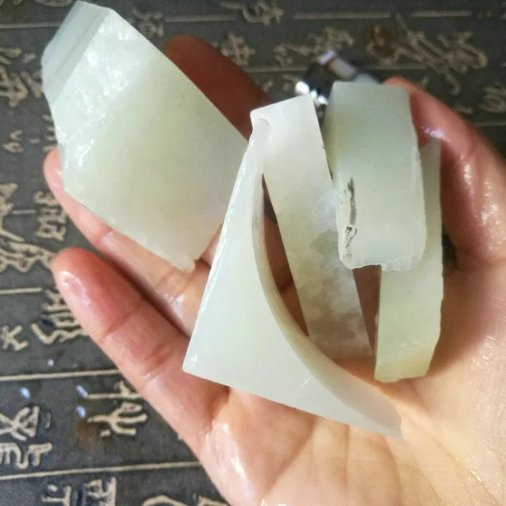 Natural kunlun Jade Rough Nephrite Raw 179g