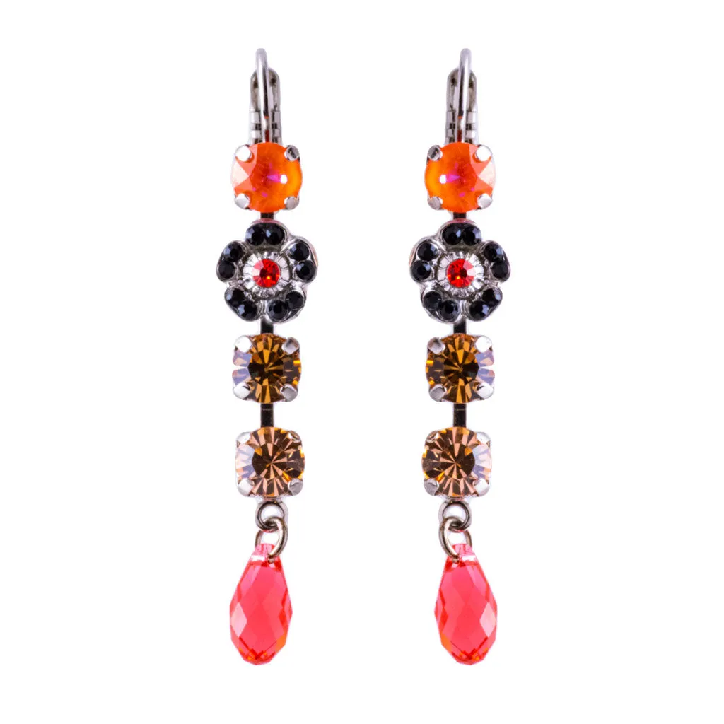 Petite Dangle Cosmos Leverback Earring in "Magic" *Preorder*