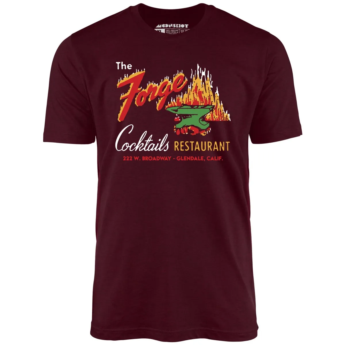 The Forge - Glendale, CA - Vintage Restaurant - Unisex T-Shirt