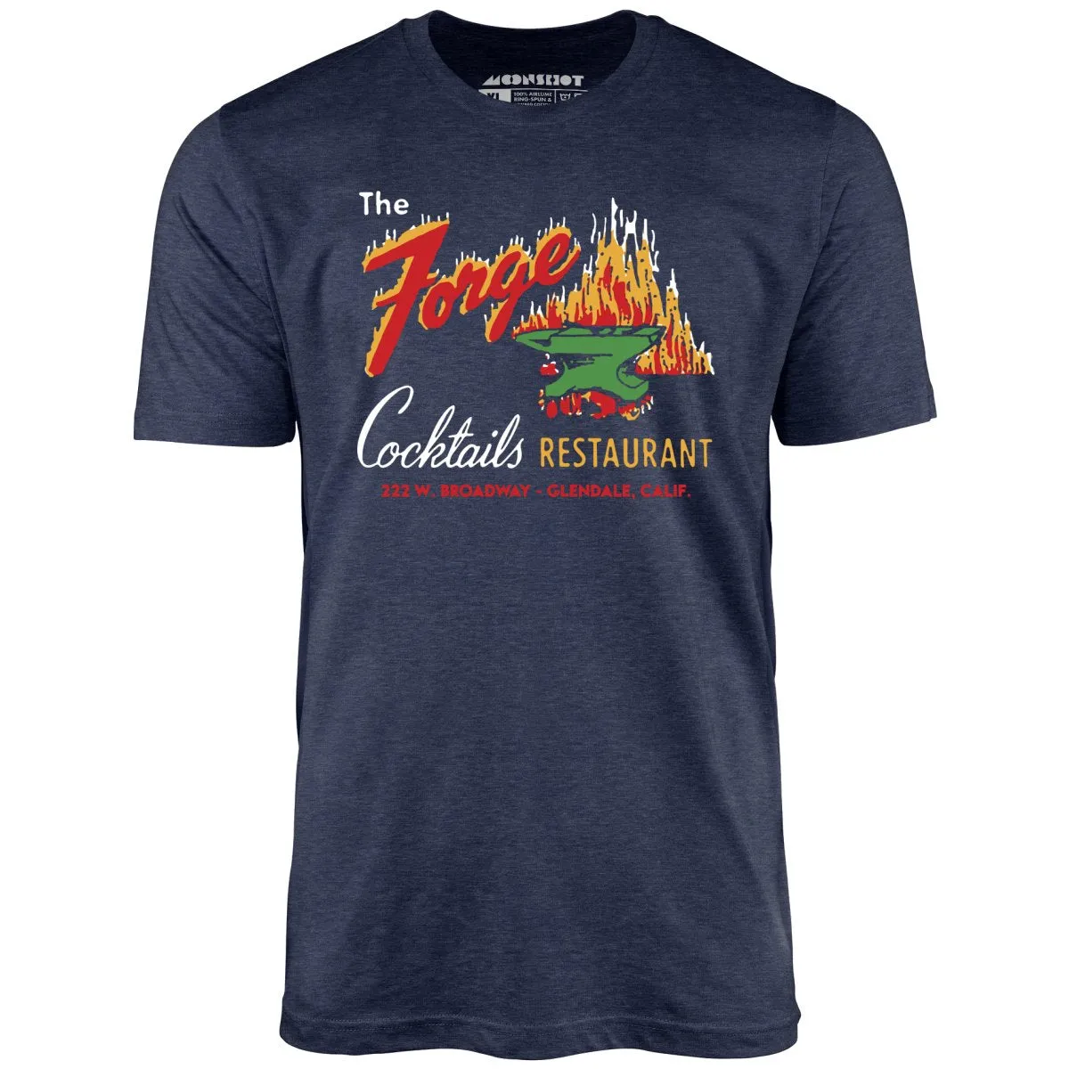 The Forge - Glendale, CA - Vintage Restaurant - Unisex T-Shirt