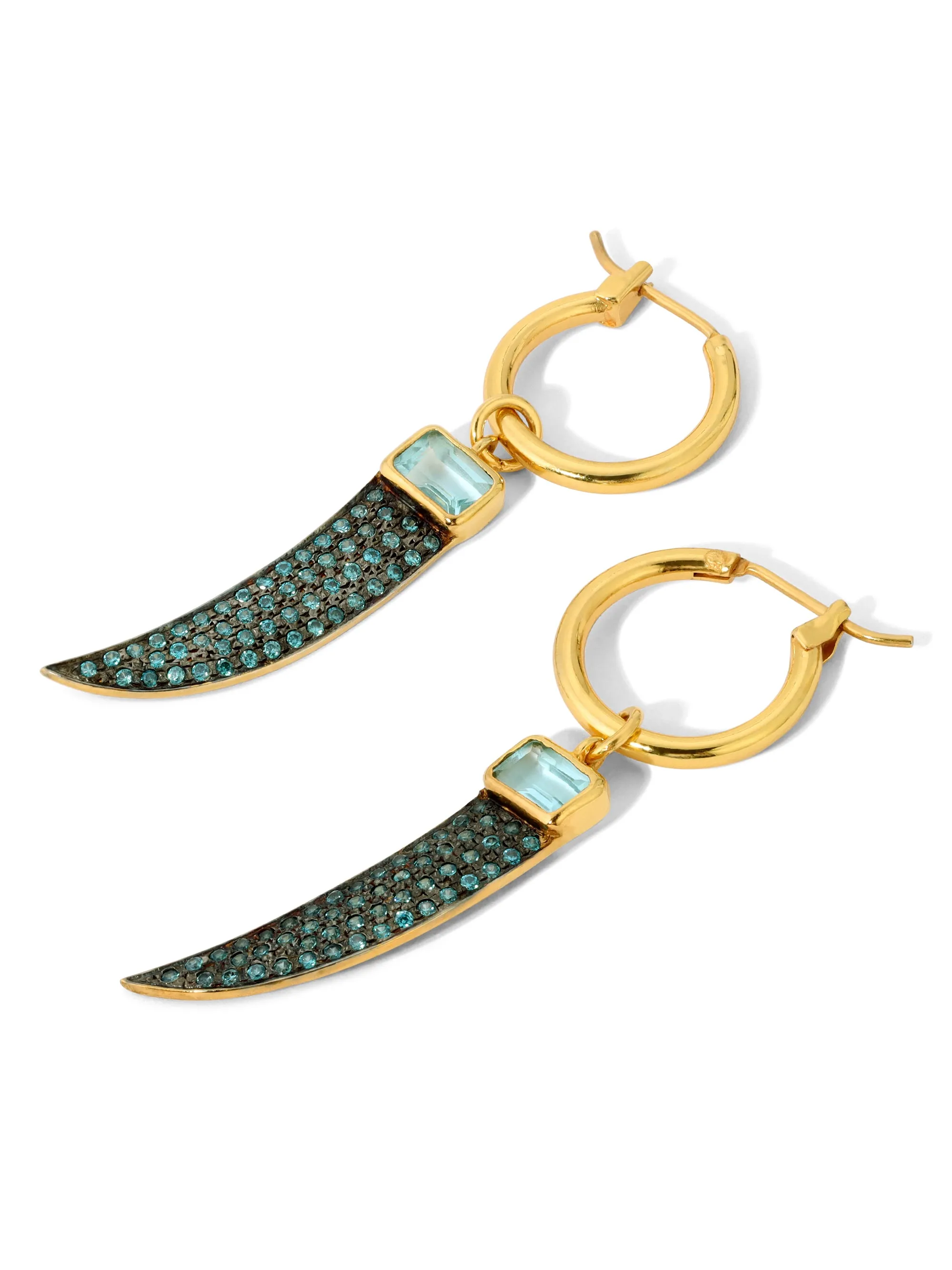 The Topaz Talon Earrings