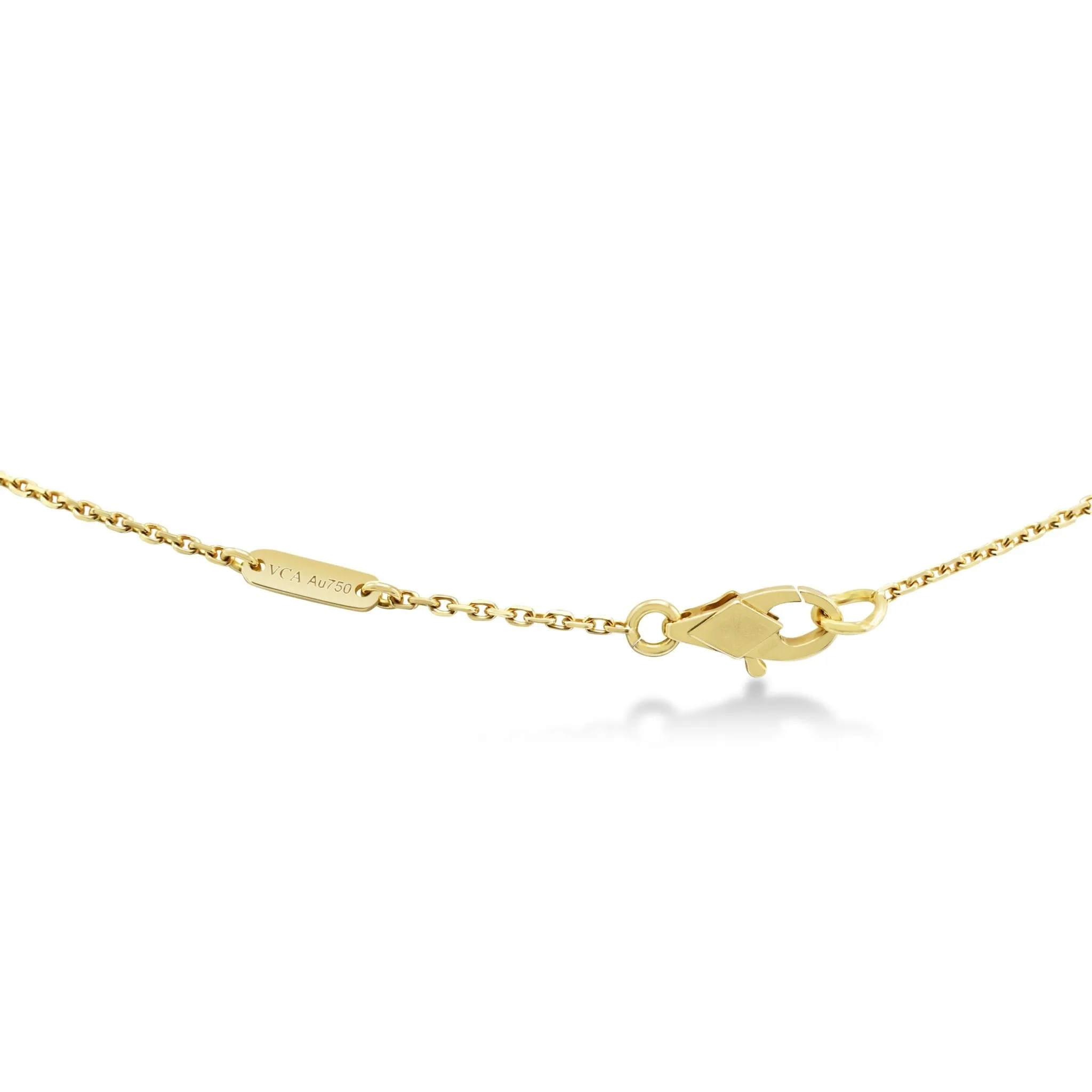 Van Cleef & Arpels Sweet Alhambra MOP Necklace - 18ct Yellow Gold