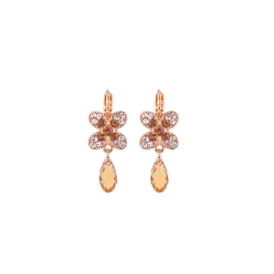 Wallflower Leverback Earrings in "Chai" *Preorder*